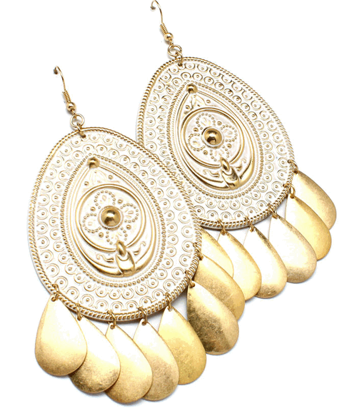 Tear Drop Chandelier Style Earring